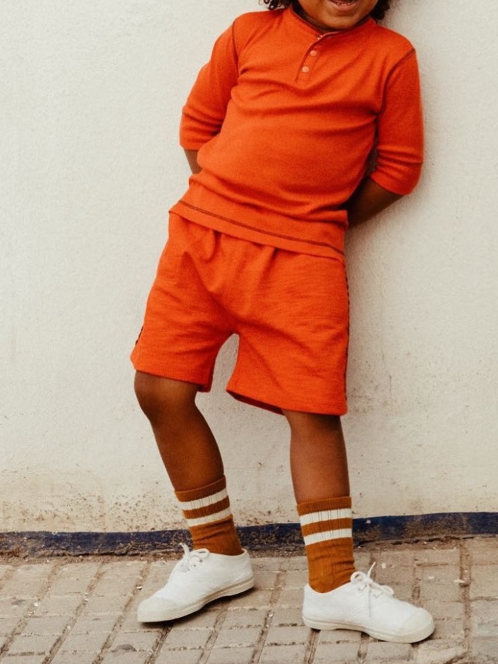 Misha & Puff Rally Shorts – Red Orange
